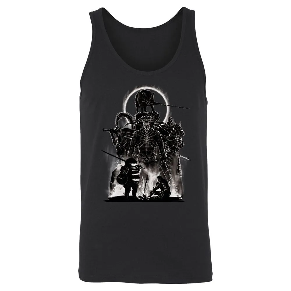 Unisex Jersey Tank - GWNWSLVV - Black - 14