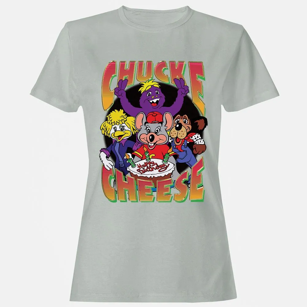 Women's T-Shirt - W4EL8XGZ - Ash - 2