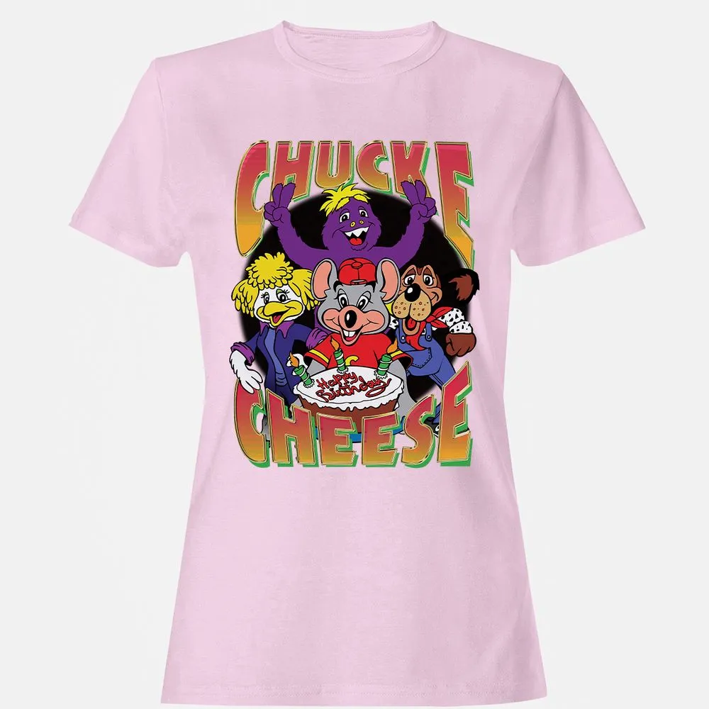 Women's T-Shirt - W4EL8XGZ - Light Pink - 9