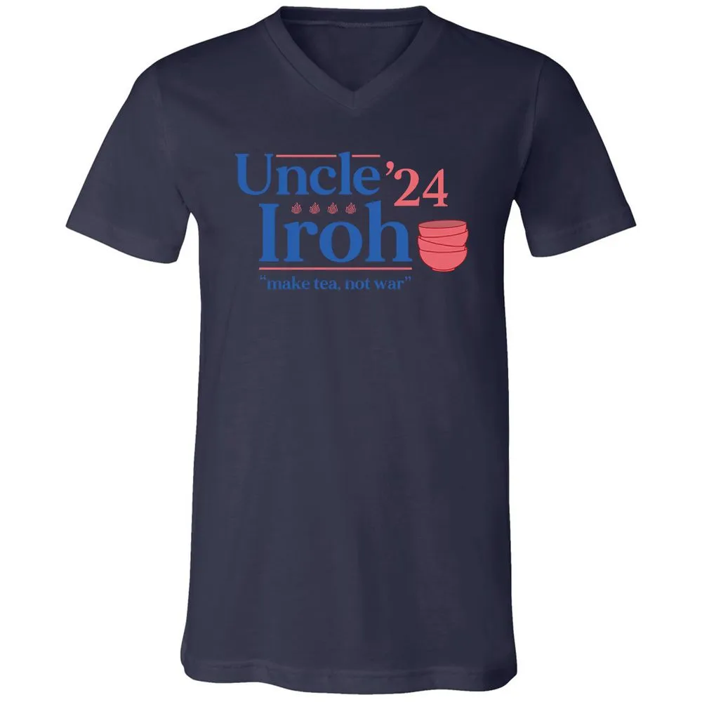 Unisex V-Neck T-Shirt - HD4A2TE2 - Navy - 9