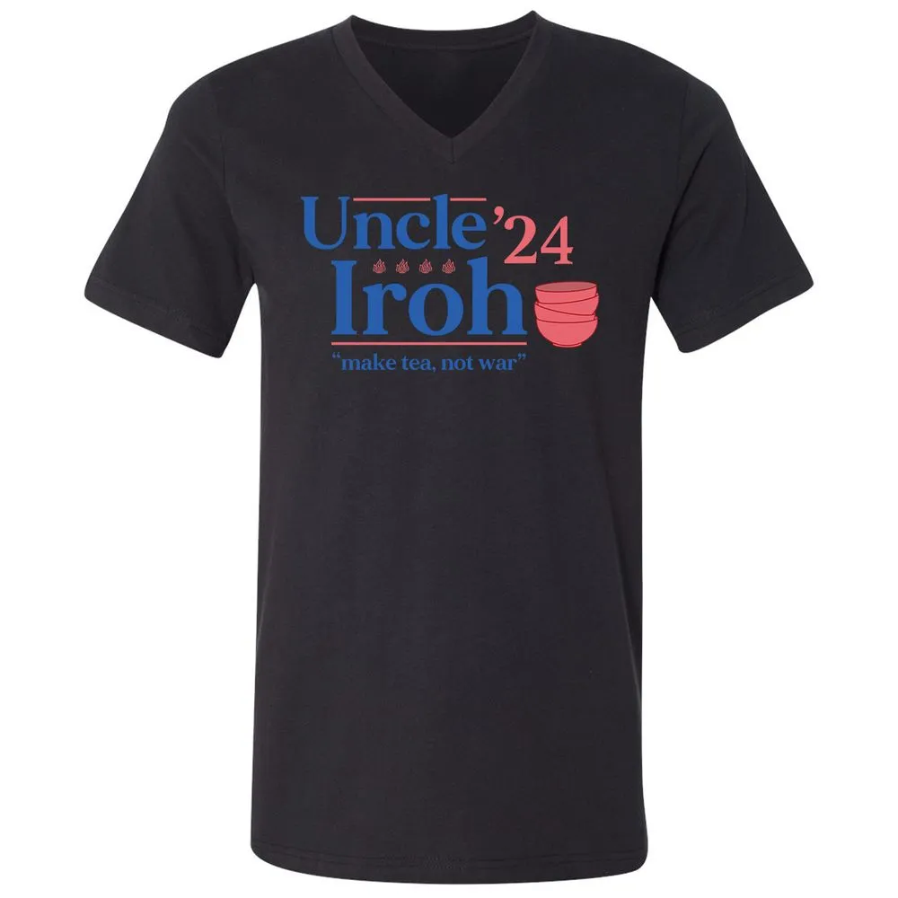 Unisex V-Neck T-Shirt - HD4A2TE2 - Black - 16