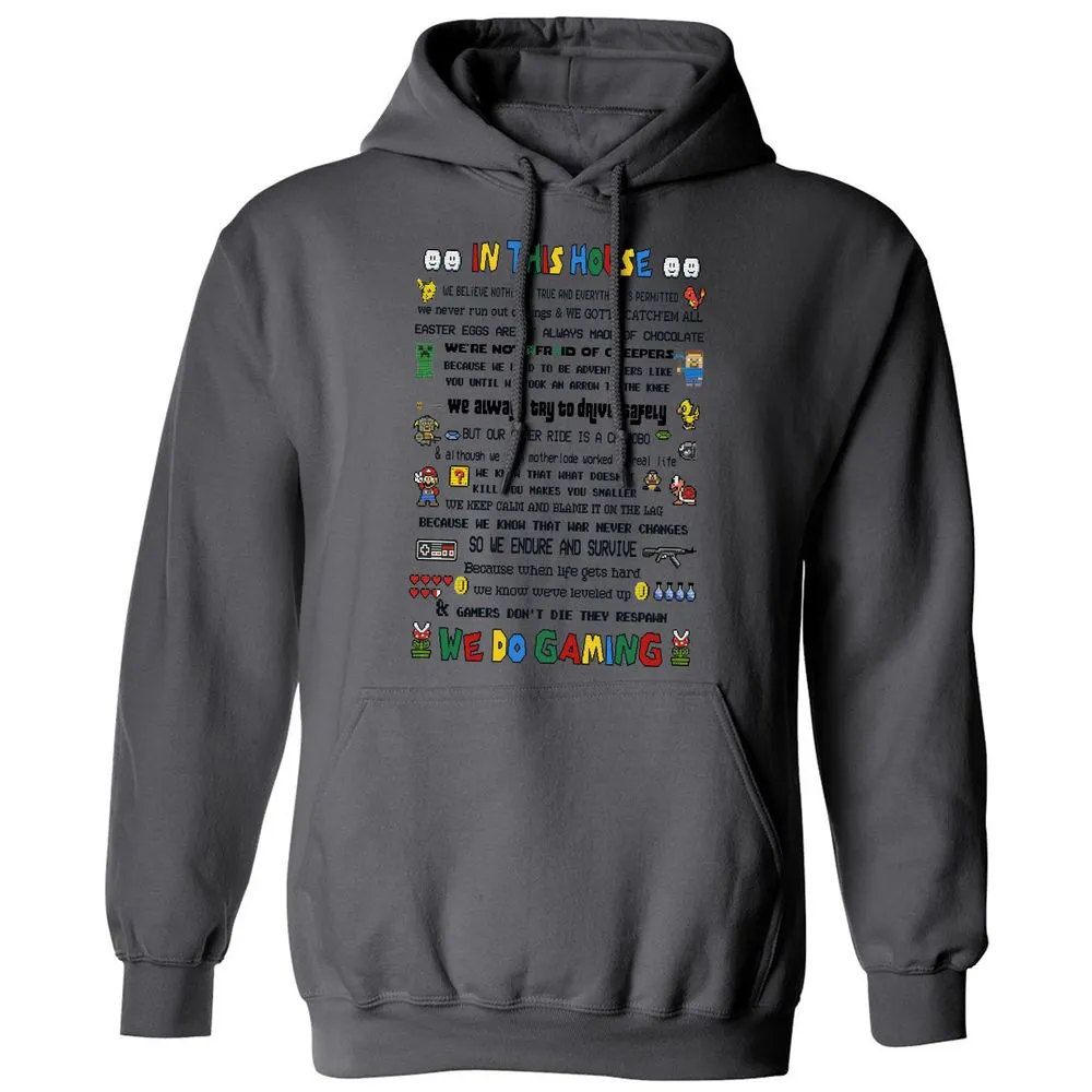 Classic Unisex Hoodie - XEX941D6 - Charcoal - 7