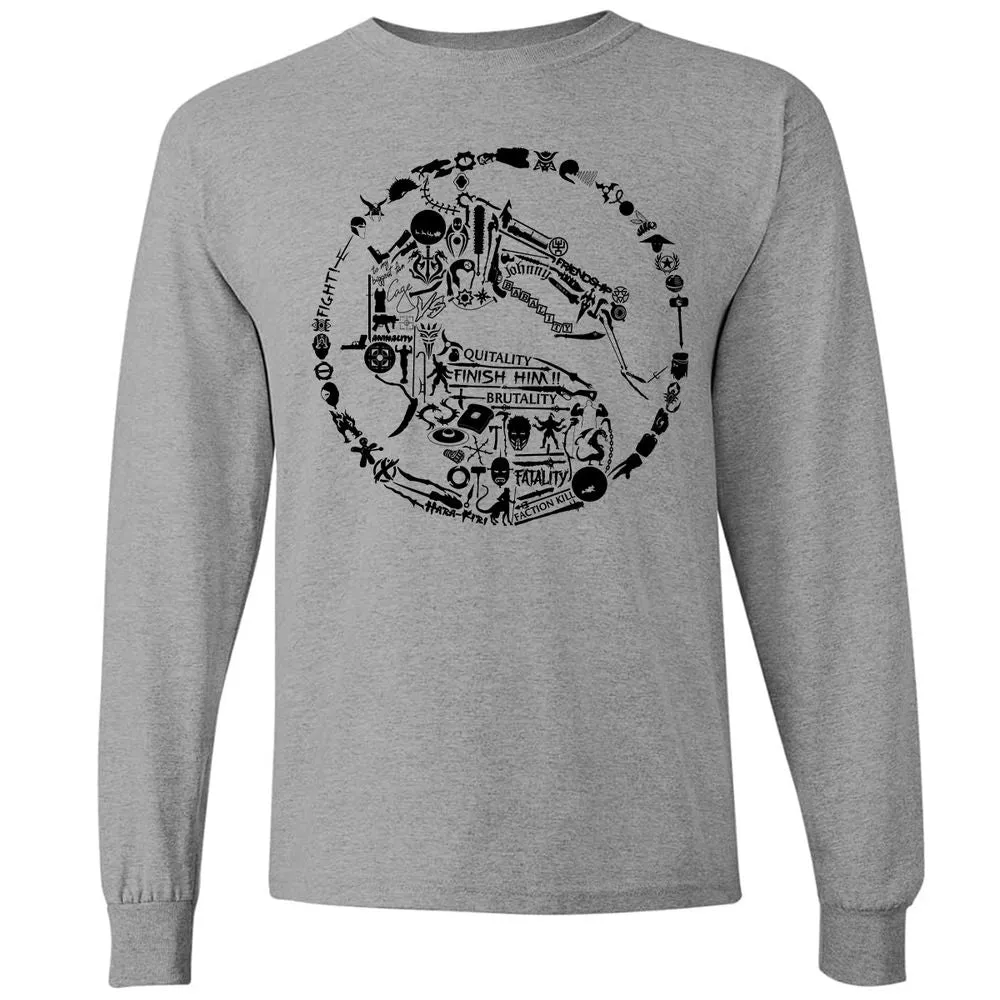 Long Sleeve T-Shirt - 7K4YQV4T - Graphite Heather - 6