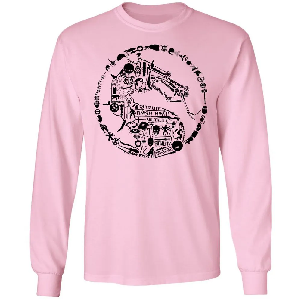 Long Sleeve T-Shirt - 7K4YQV4T - Light Pink - 3