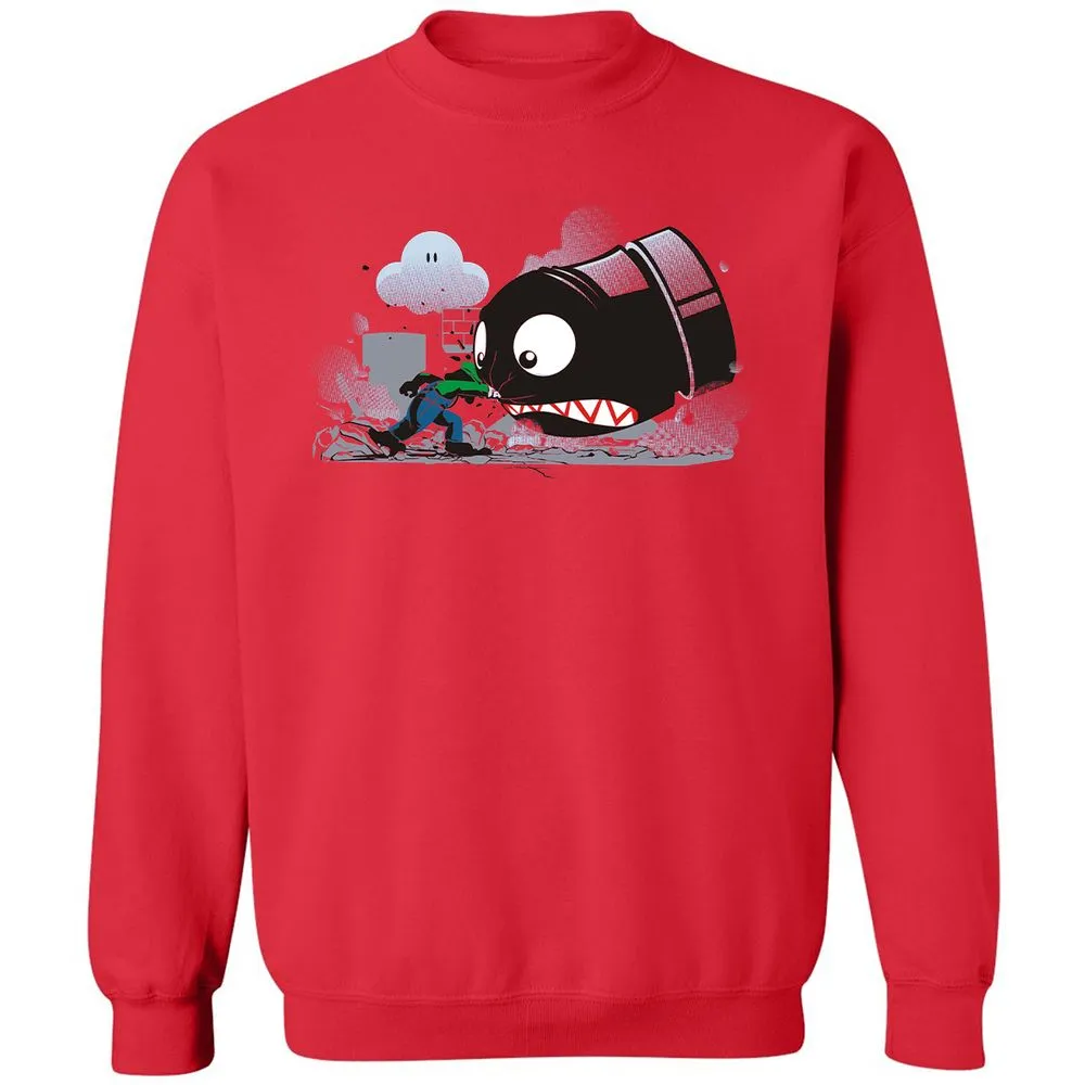 Classic Unisex Sweatshirt - 6R2NFP5T - Red - 5
