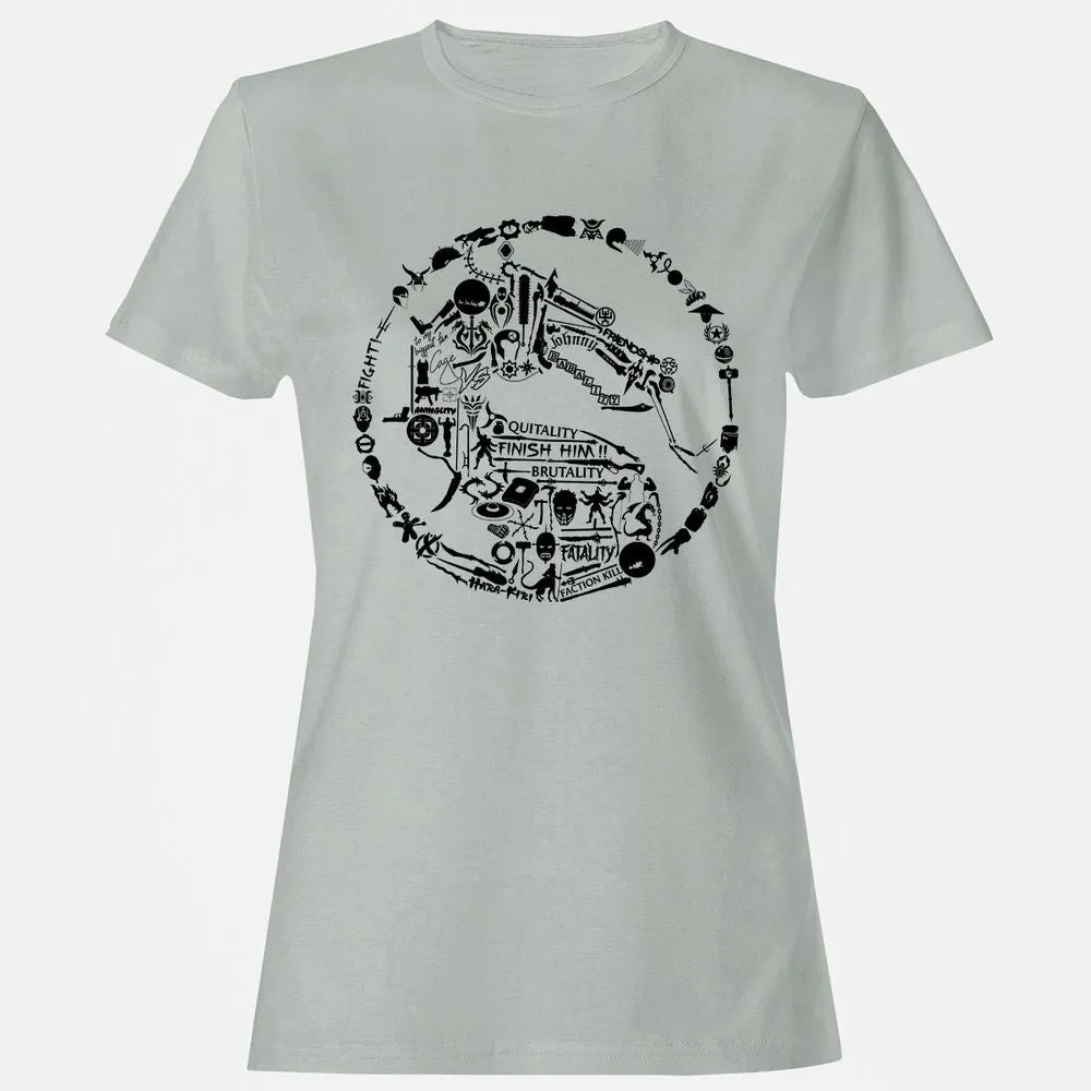 Women's T-Shirt - 4ANR8YE6 - Ash - 2