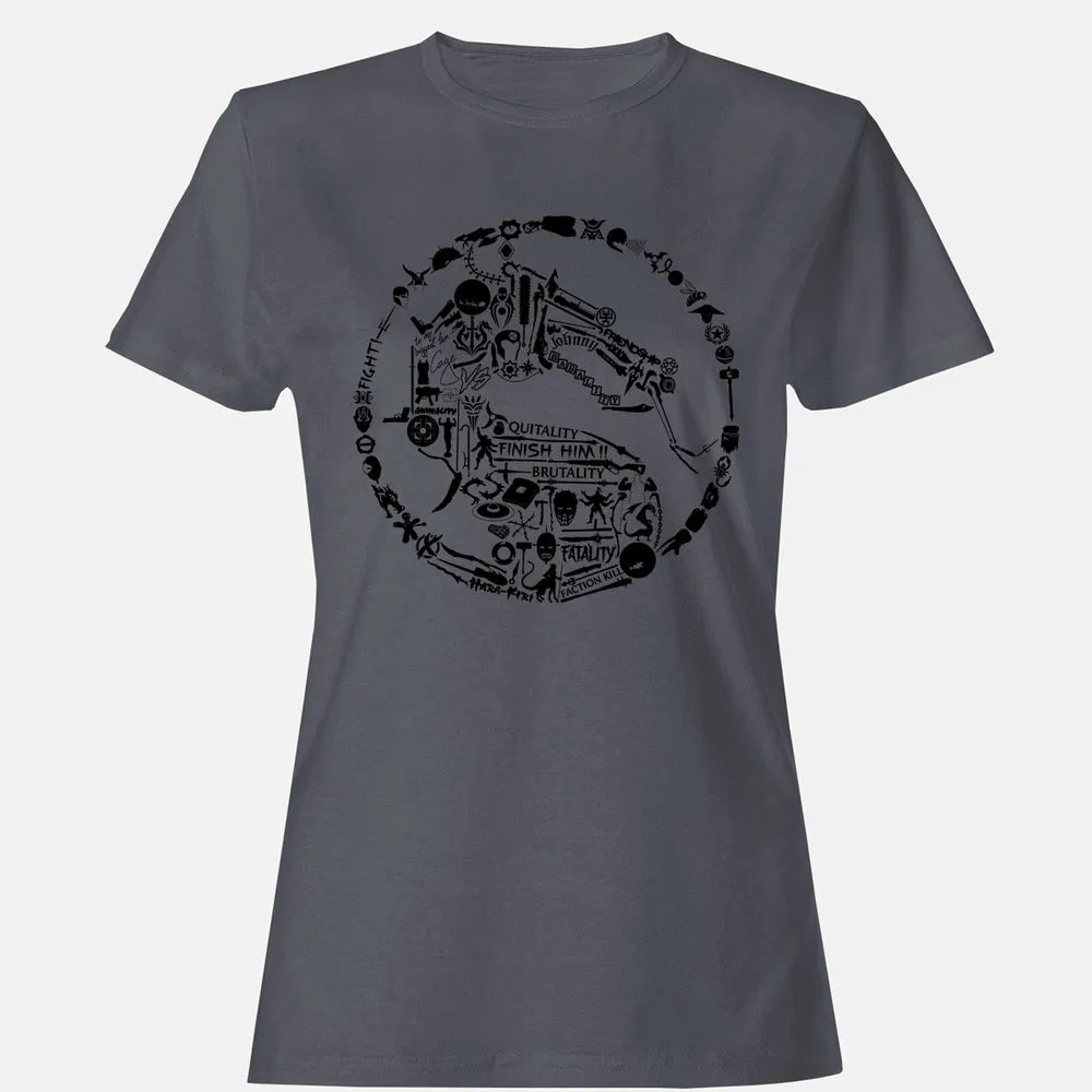 Women's T-Shirt - 4ANR8YE6 - Dark Heather - 5
