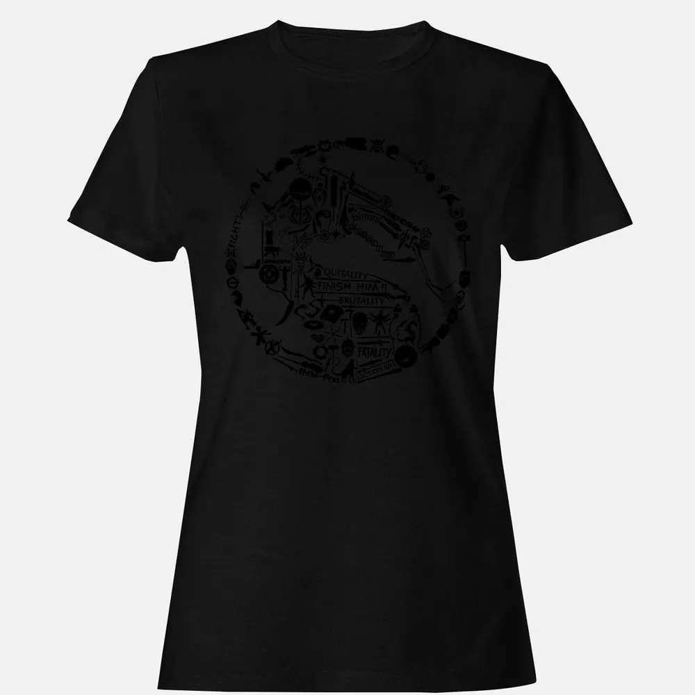 Women's T-Shirt - 4ANR8YE6 - Black - 16