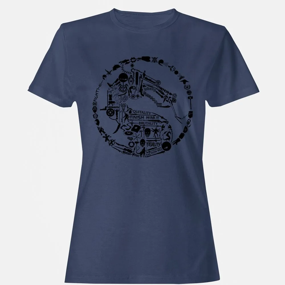 Women's T-Shirt - 4ANR8YE6 - Navy - 10