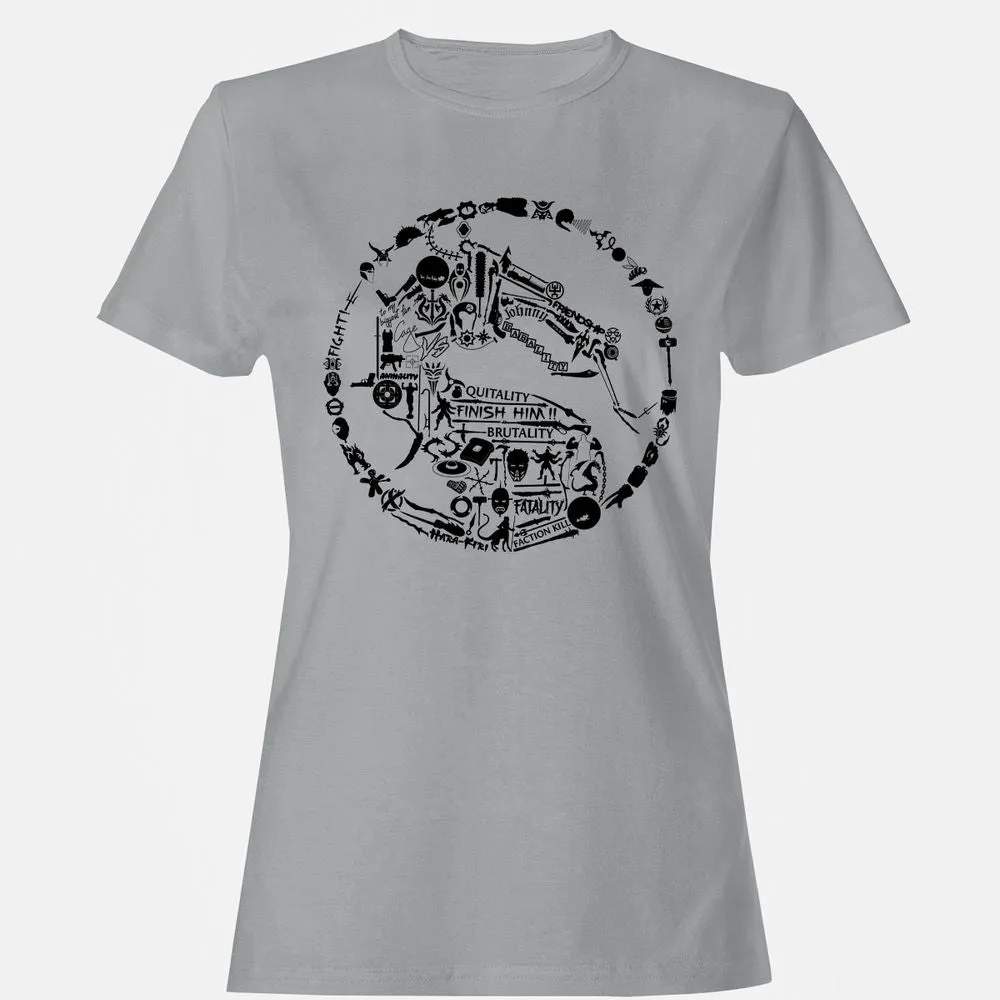 Women's T-Shirt - 4ANR8YE6 - Sport Grey - 15