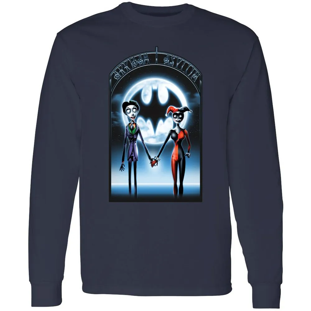 Long Sleeve T-Shirt - BVY7GEU8 - Navy - 12