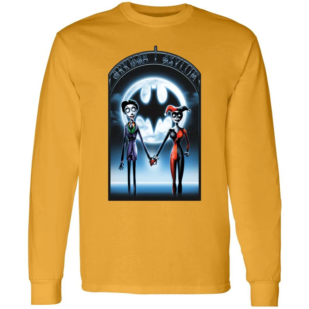Long Sleeve T-Shirt - BVY7GEU8 - Gold - 9