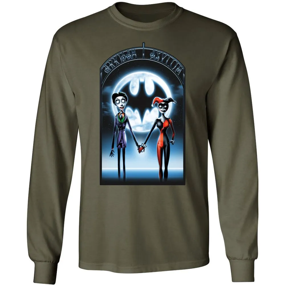 Long Sleeve T-Shirt - BVY7GEU8 - Military Green - 7