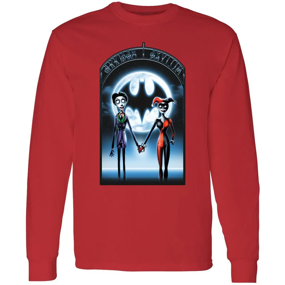 Long Sleeve T-Shirt - BVY7GEU8 - Red - 14