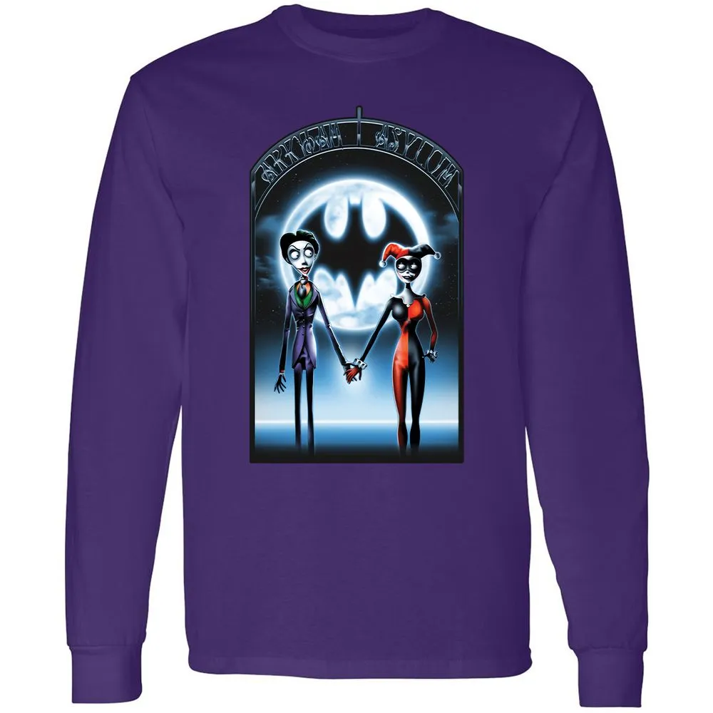 Long Sleeve T-Shirt - BVY7GEU8 - Purple - 13