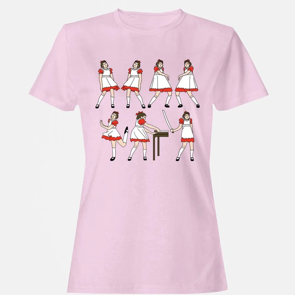 Women's T-Shirt - CDRCQ7TV - Light Pink - 9