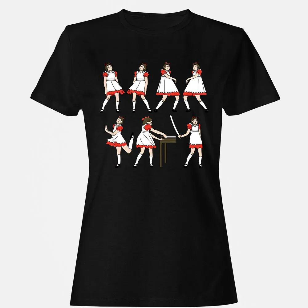 Women's T-Shirt - CDRCQ7TV - Black - 16