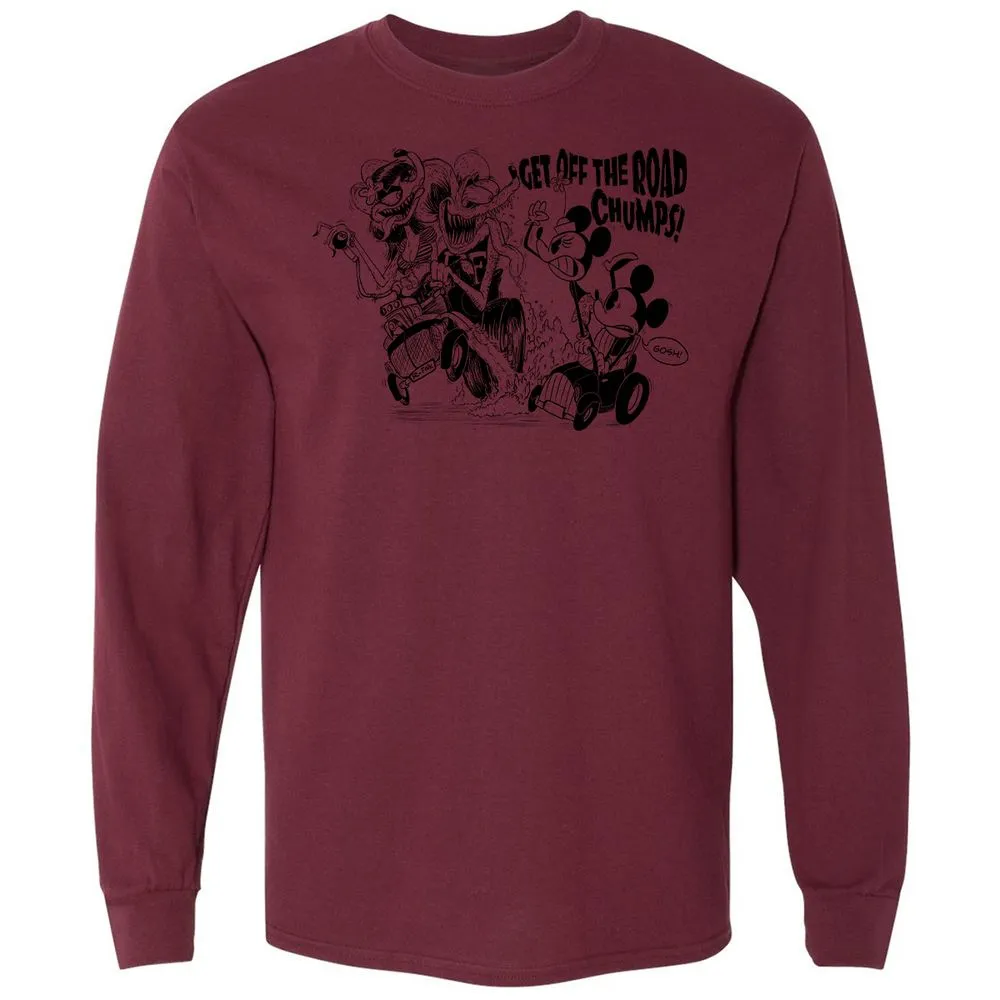 Long Sleeve T-Shirt - Y3EVXF9Y - Maroon - 11