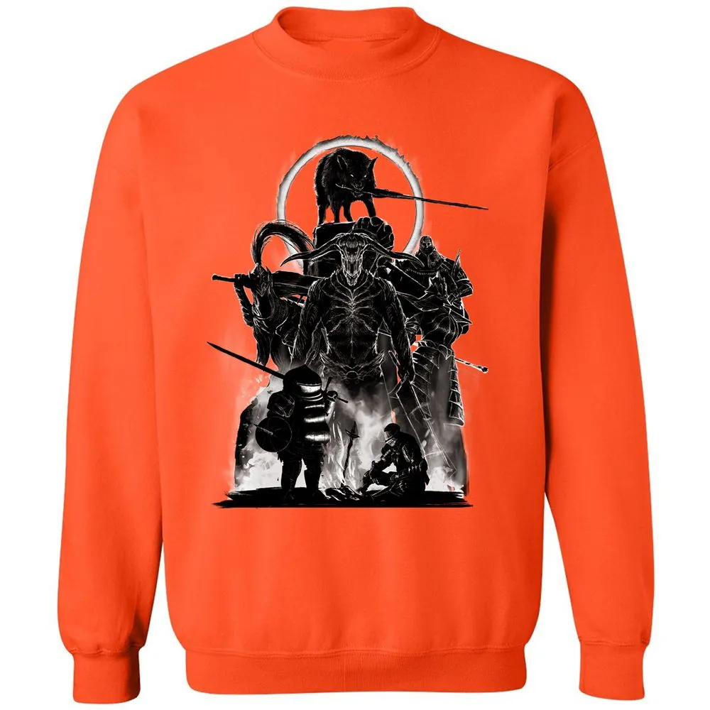 Classic Unisex Sweatshirt - GKVZTX24 - Orange - 10