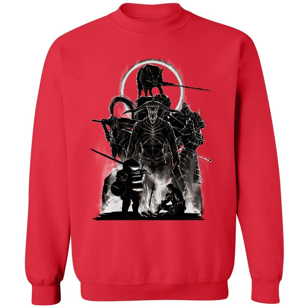 Classic Unisex Sweatshirt - GKVZTX24 - Red - 5