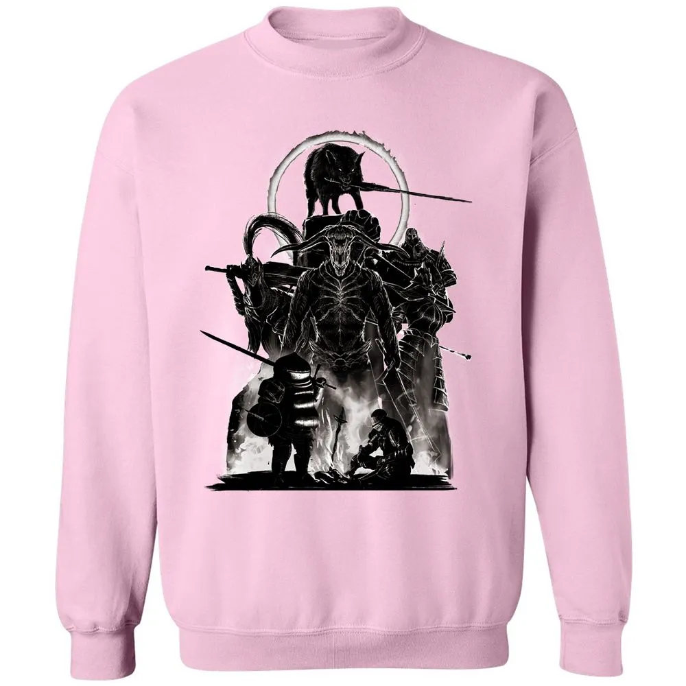 Classic Unisex Sweatshirt - GKVZTX24 - Light Pink - 3