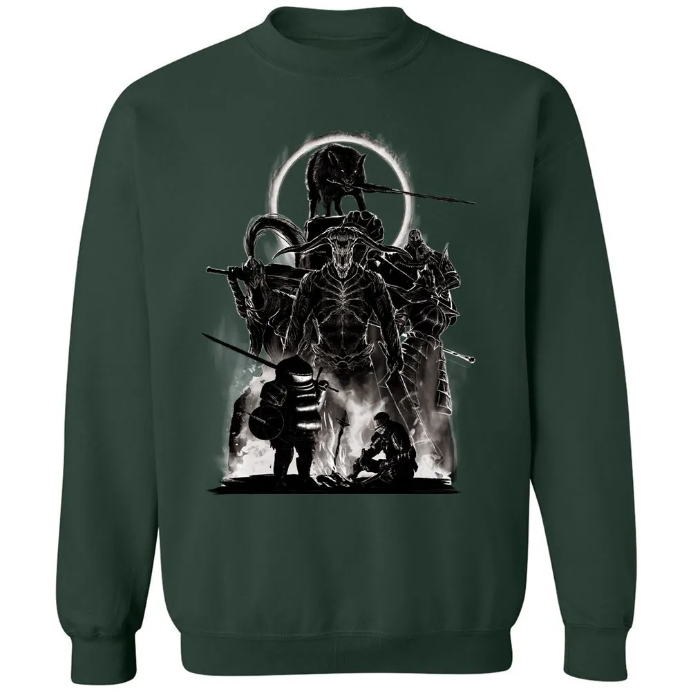 Classic Unisex Sweatshirt - GKVZTX24 - Forest Green - 4