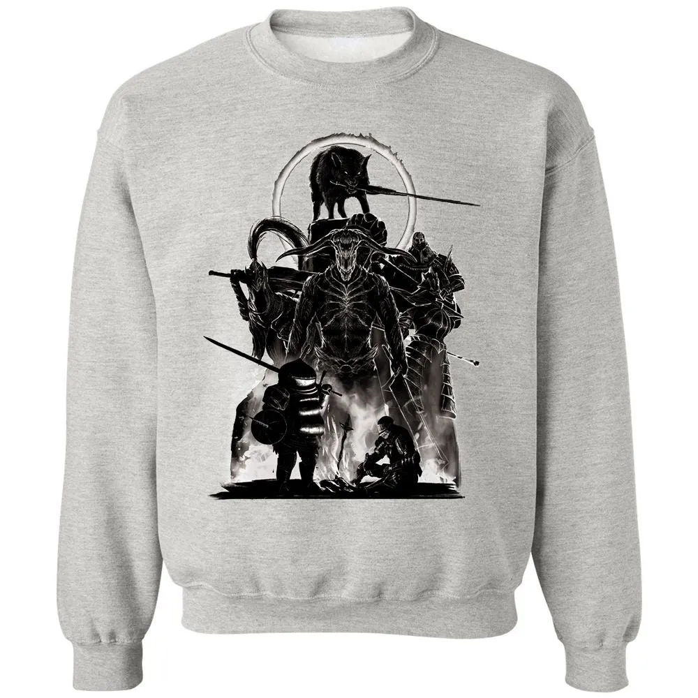 Classic Unisex Sweatshirt - GKVZTX24 - Ash - 2