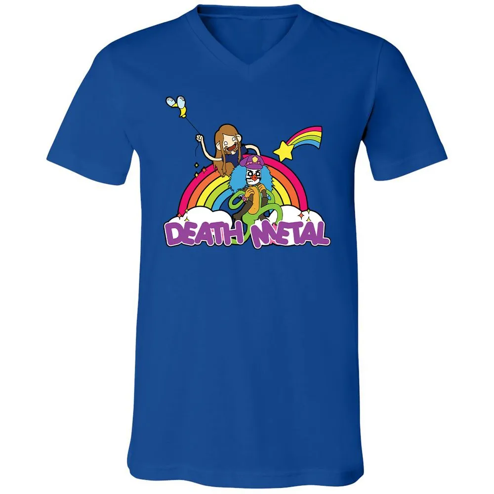 Unisex V-Neck T-Shirt - A5JDJ2QB - True Royal - 4
