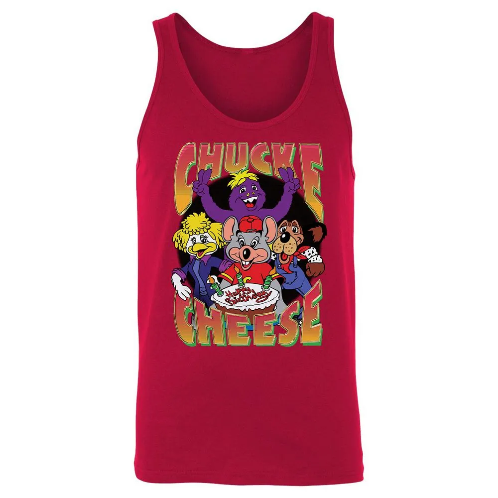 Unisex Jersey Tank - D5UVB6JP - Red - 11