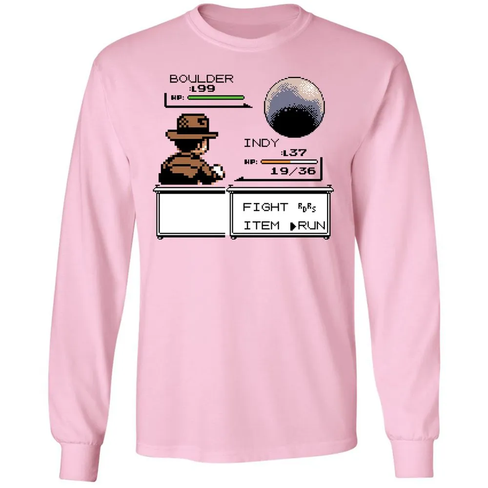 Long Sleeve T-Shirt - LBAB288T - Light Pink - 3