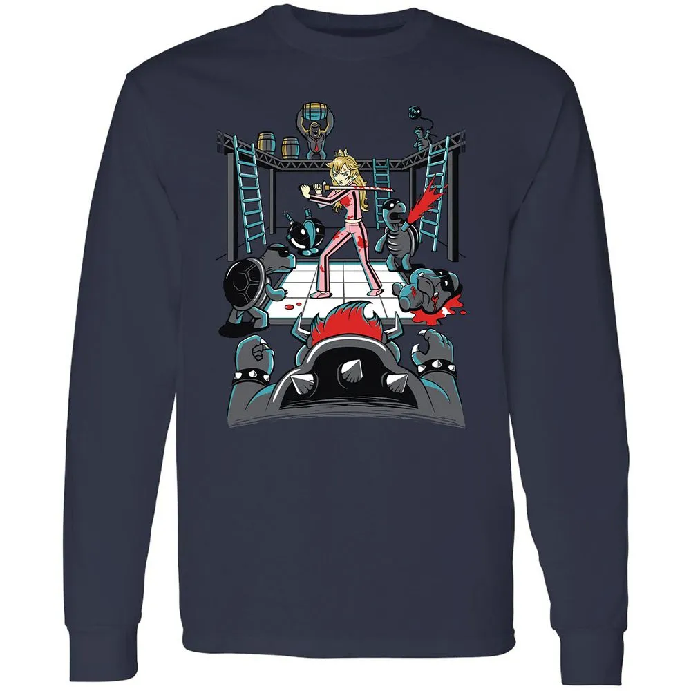 Long Sleeve T-Shirt - VSUGE5HE - Navy - 12