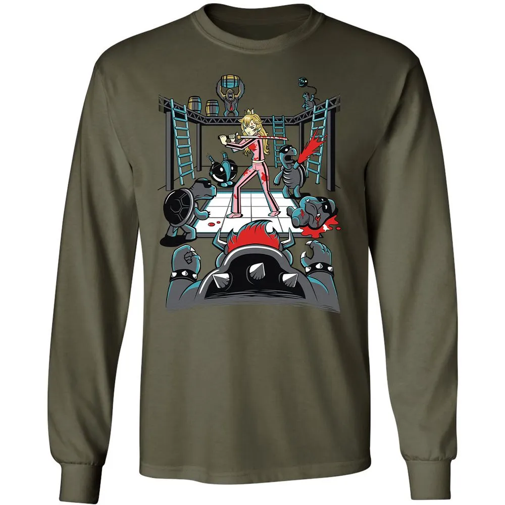 Long Sleeve T-Shirt - VSUGE5HE - Military Green - 7