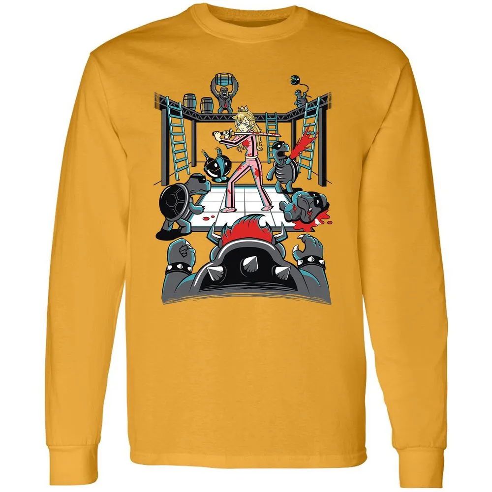 Long Sleeve T-Shirt - VSUGE5HE - Gold - 9