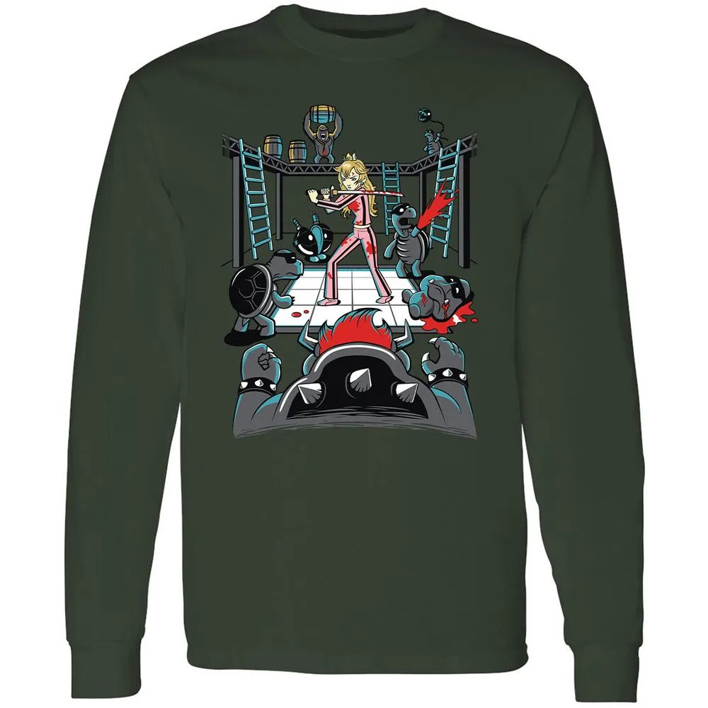 Long Sleeve T-Shirt - VSUGE5HE - Forest Green - 8