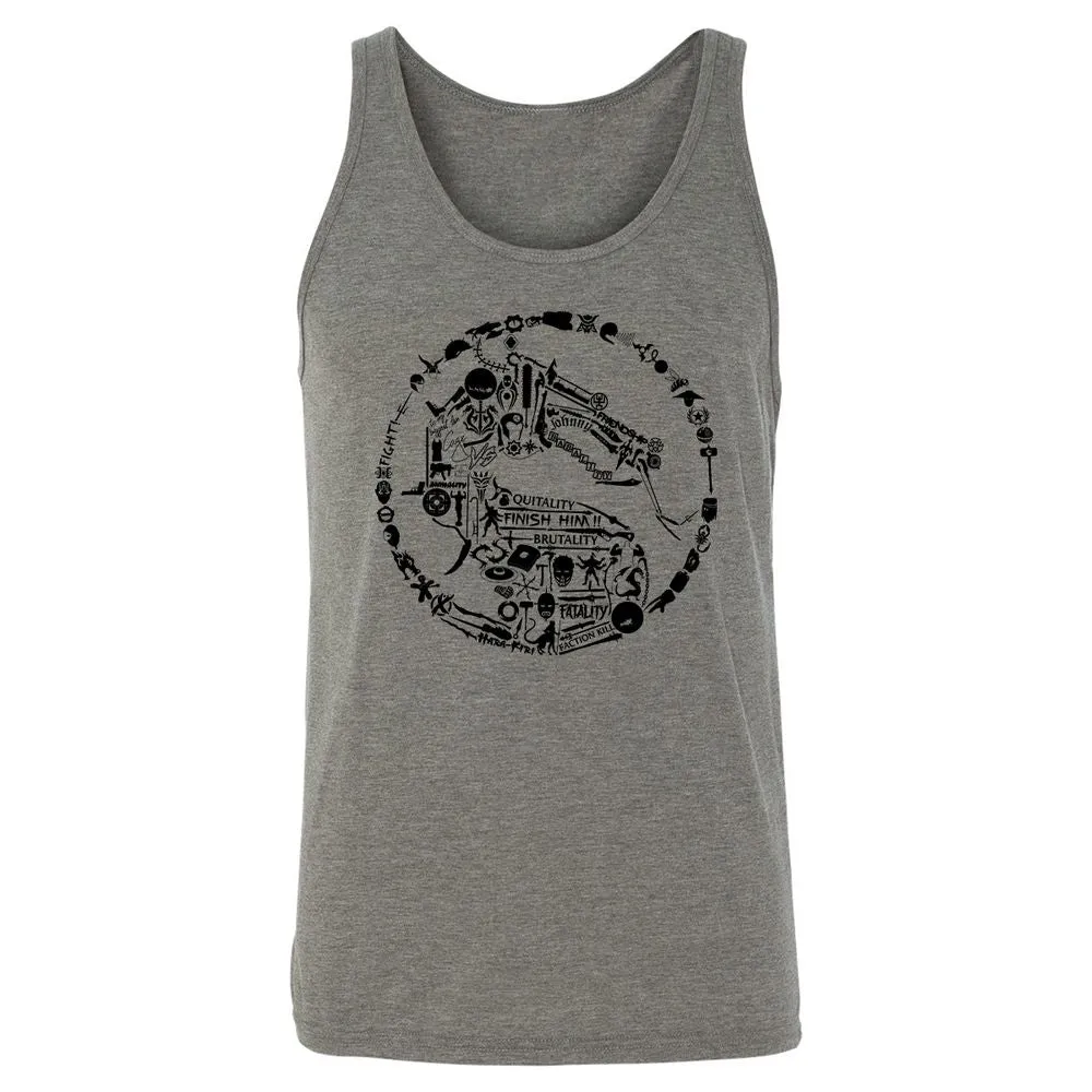 Unisex Jersey Tank - YLDA8E4G - Grey Triblend - 2
