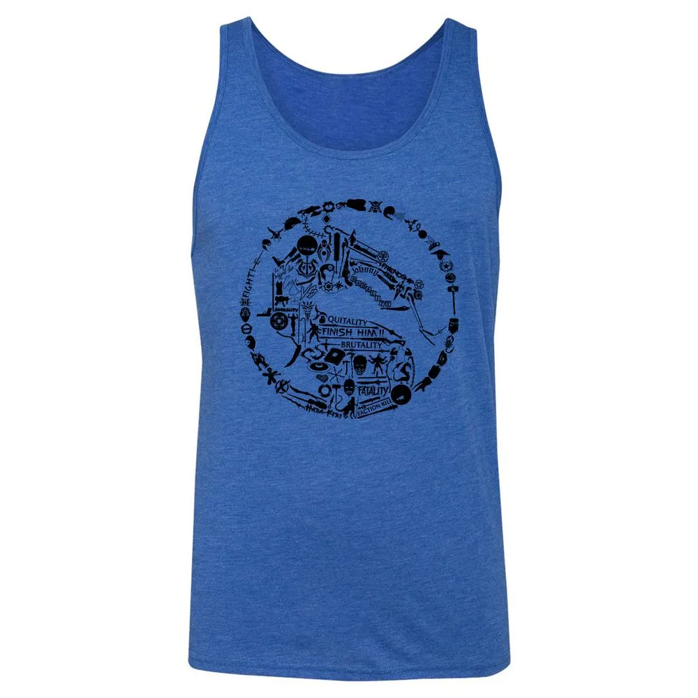 Unisex Jersey Tank - YLDA8E4G - True Royal Triblend - 12