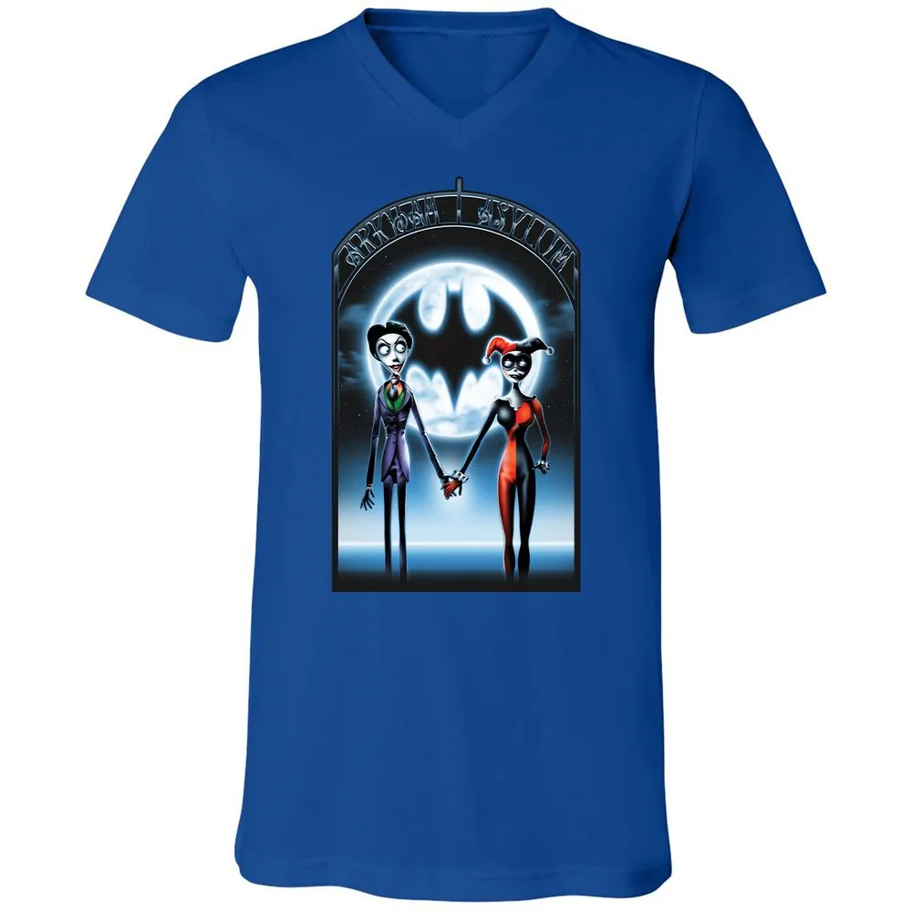 Unisex V-Neck T-Shirt - 769HD58M - True Royal - 4
