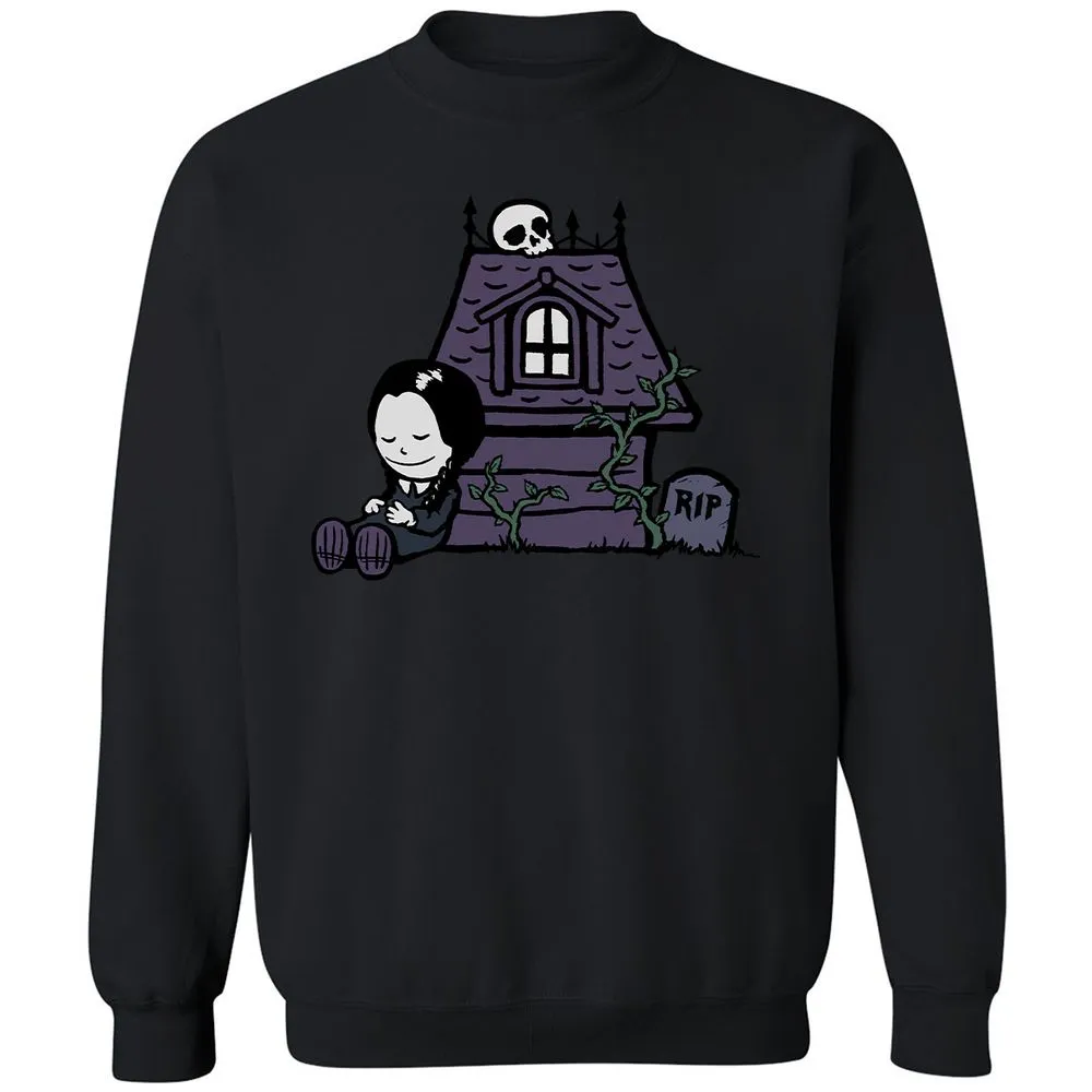 Classic Unisex Sweatshirt - N487NK84 - Black - 12