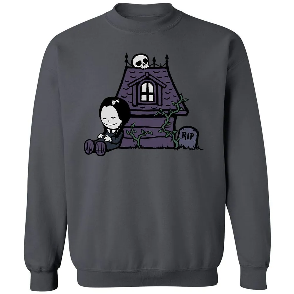 Classic Unisex Sweatshirt - N487NK84 - Charcoal - 7