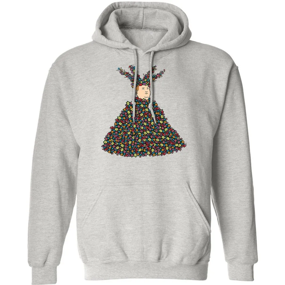 Classic Unisex Hoodie - NUD6Q1C9 - Ash - 2