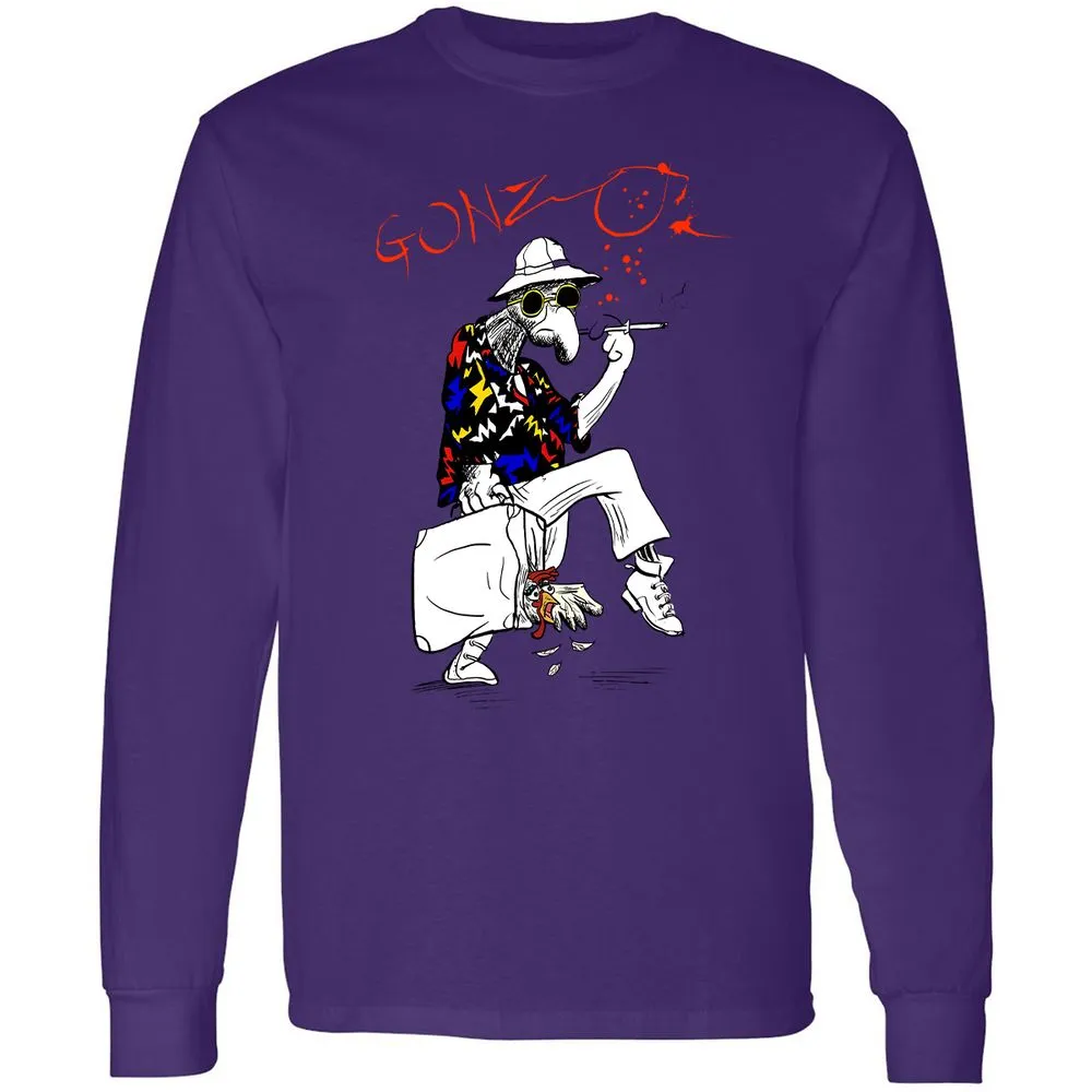Long Sleeve T-Shirt - 4KDSZ31K - Purple - 13