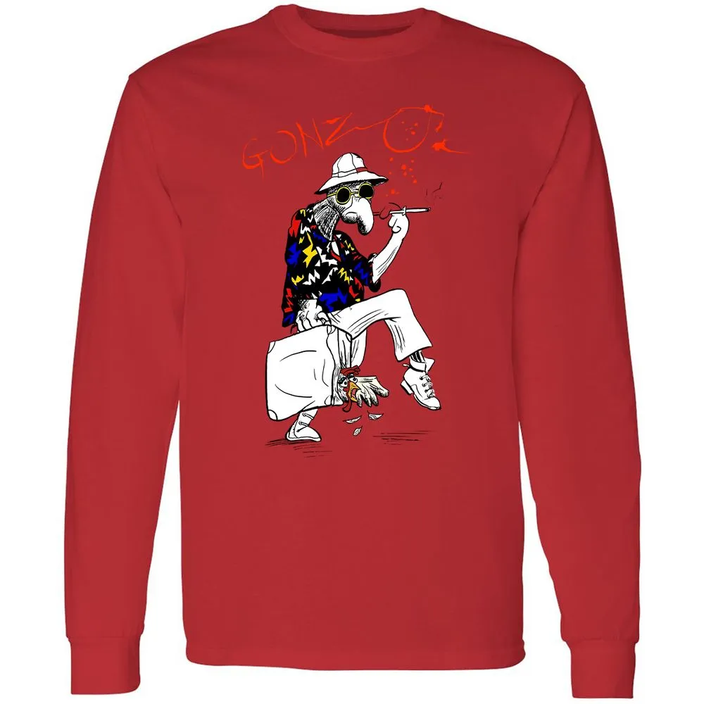 Long Sleeve T-Shirt - 4KDSZ31K - Red - 14