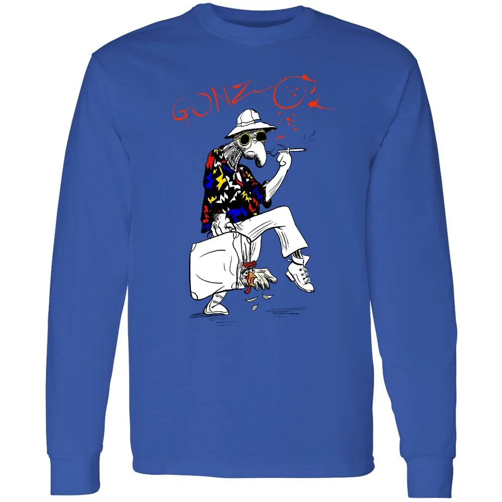 Long Sleeve T-Shirt - 4KDSZ31K - Royal - 4