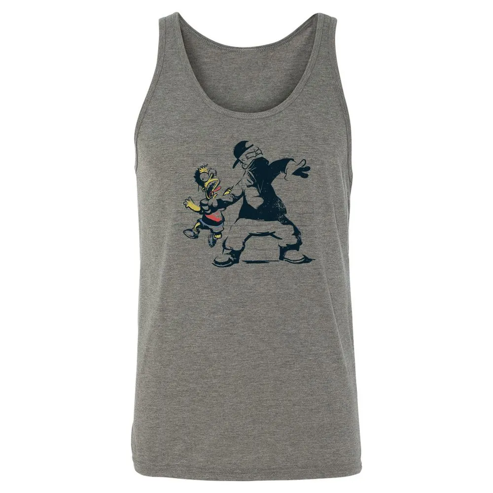 Unisex Jersey Tank - QYJ53EHE - Grey Triblend - 2