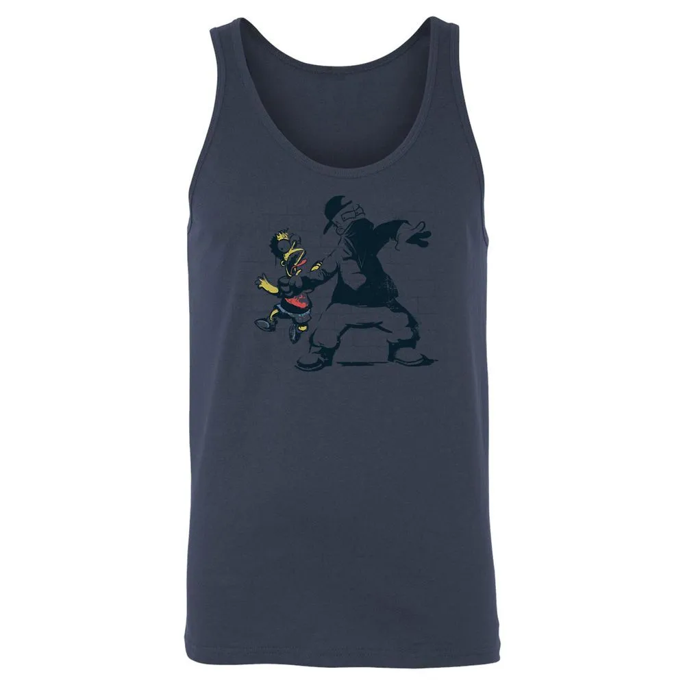 Unisex Jersey Tank - QYJ53EHE - Navy - 8