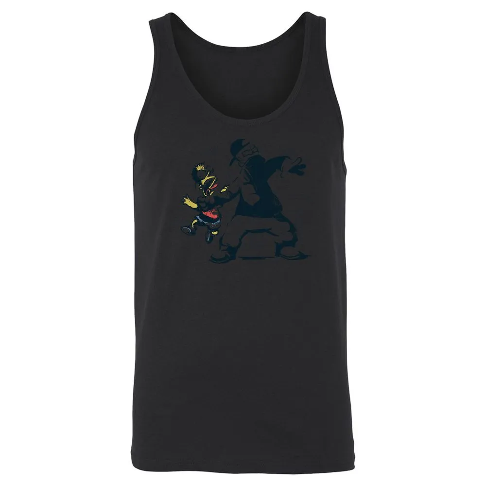 Unisex Jersey Tank - QYJ53EHE - Black - 14
