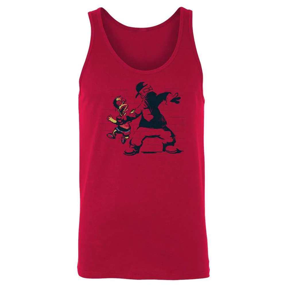 Unisex Jersey Tank - QYJ53EHE - Red - 11