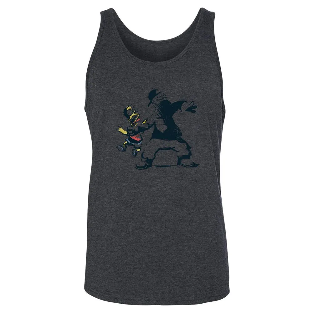 Unisex Jersey Tank - QYJ53EHE - Dark Grey Heather - 6