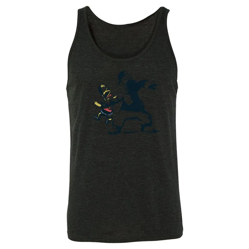 Unisex Jersey Tank - QYJ53EHE - Charcoal Black Triblend - 5