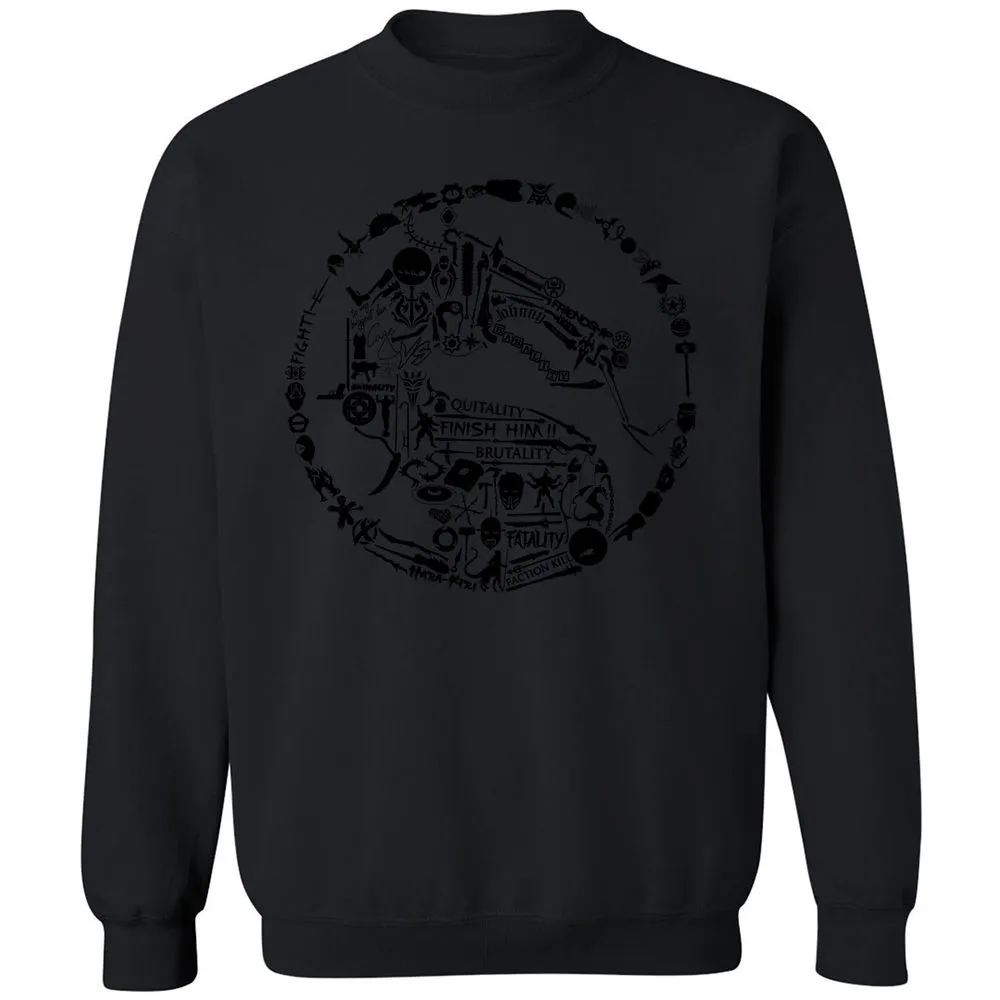 Classic Unisex Sweatshirt - J8FHCQ5M - Black - 12